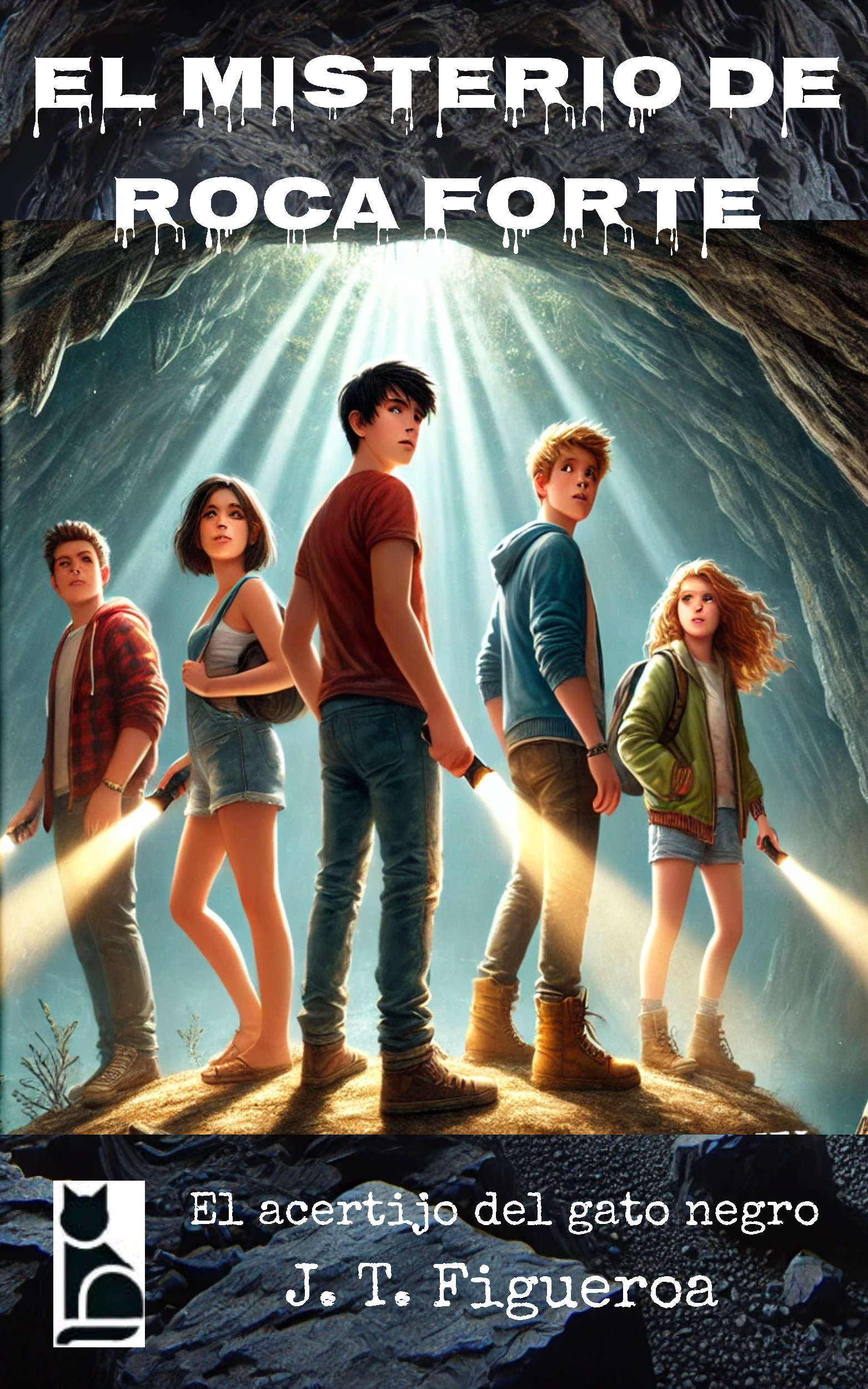 Portada de El Misterio de Roca Forte de J.T. Figueroa